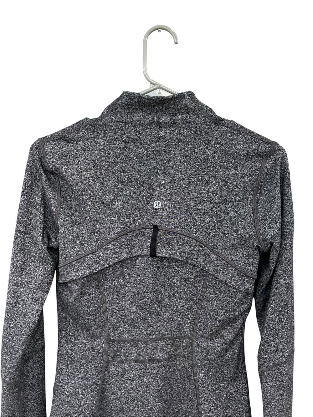 Lululemon Define Zip-Up Active Jacket - Heathered Grey - Size 6 - Luon - Yoga - Picture 11 of 14